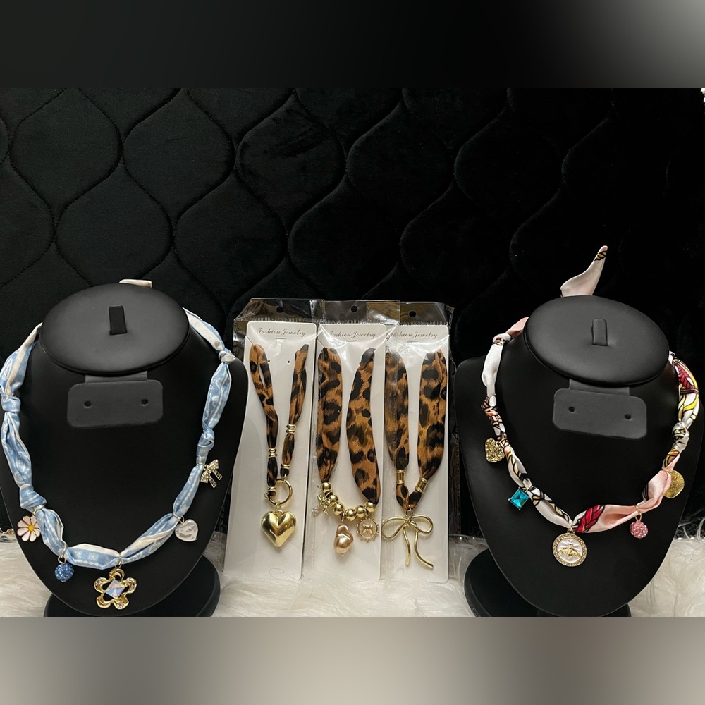 Scarf Necklaces- Pick 1